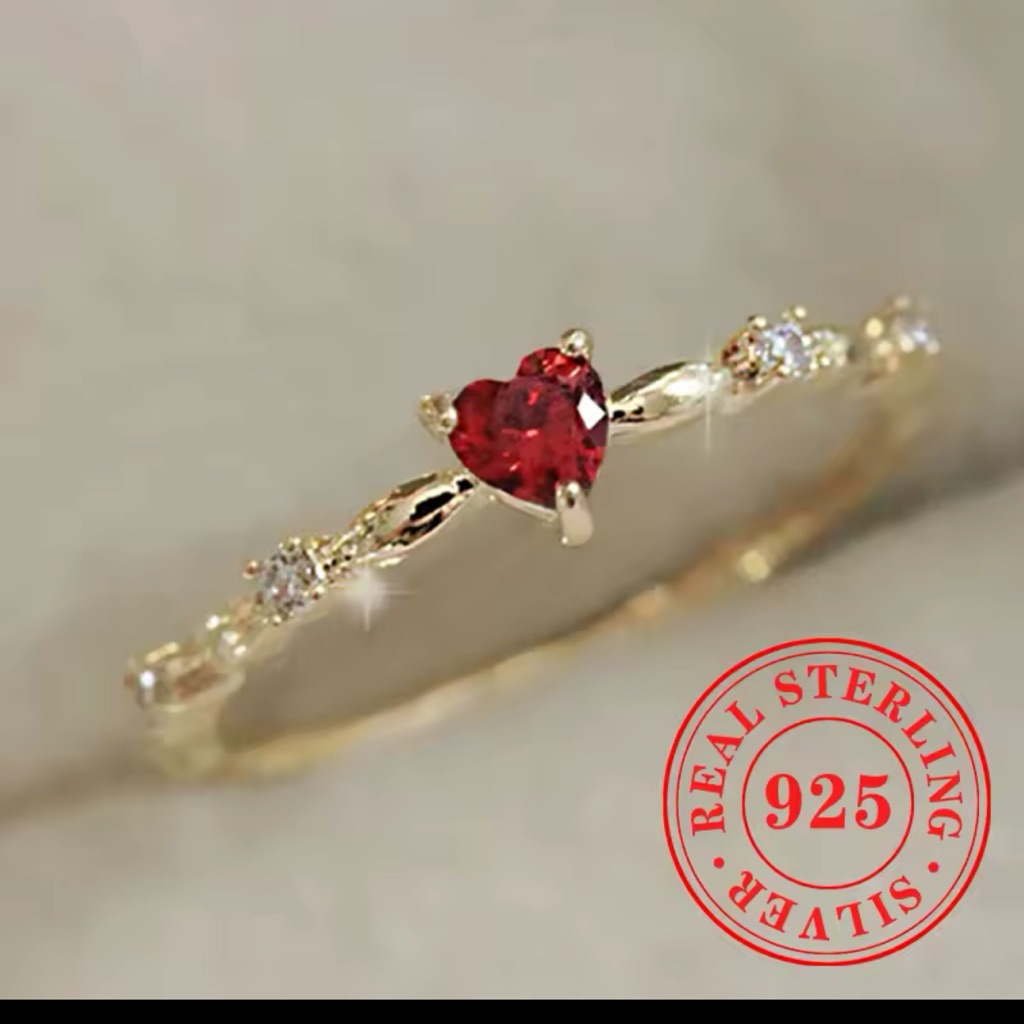 925 Sterling Silver Dainty Promise Ring